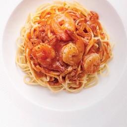 สปาเก็ตตี้ราดซอส หมูสับ