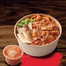 ชุดข้าวหมูกระทะโอซาก้าไซส์ L