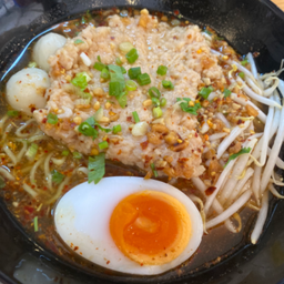 บะหมี่สดบะช่อต้มยำมะนาว
