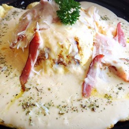 ข้าวไข่ข้นปูอัดชีส