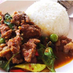 ข้าวคลุกกะปิ ยำขนมจีน บ้านสวน ซ.พานิธน 28