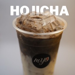 โฮจิฮะลาเต้ Hojicha latte