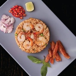 ข้าวพริกนรกกุ้ง (ปกติ)
