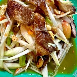 ตำไทยคอหมูย่าง