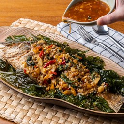 ปลากะพงทอด (เลือกปรุงแบบที่คุณถูกใจ)