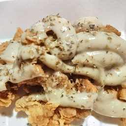 ไก่กรอบ ซอส เห็ดทรัฟเฟิลมาโย