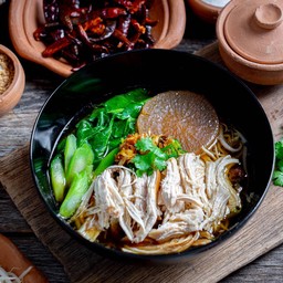 เกาเหลาไก่ฉีก