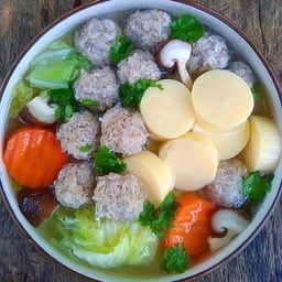 ต้มจืดเต้าหู้หมูสับ
