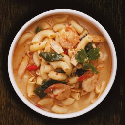 ซุปมักกะโรนีต้มยำกุ้ง