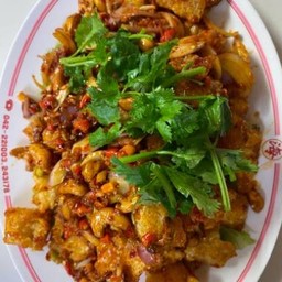 ยำกระเพาะปลาแห้ง เล็ก