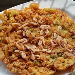 ข้าวไข่เจียวกุ้งฝอย