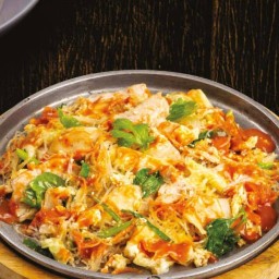 สุกี้แห้ง ทะเล