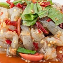 ยำกุ้งสด