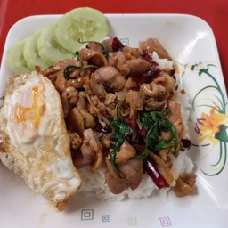 กะเพราหมูสับ