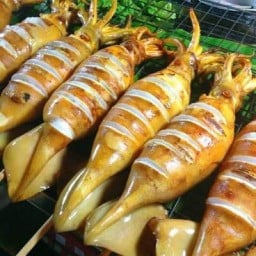 ชอบหมึก(ปลาหมึกย่าง)