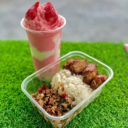 Double N ชานมไข่มุก&กะเพราราตรี @ราชภัฎ By.namnan