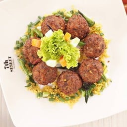 ลาบหมูทอด