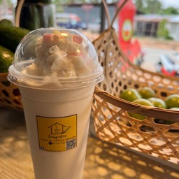 โอวัลตินไวท์มอลต์ปั่น