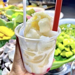 ลอดช่อง แตงไทย มะพร้าวกะทิ กระจับ80