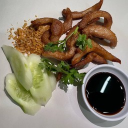 คอหมูทอด