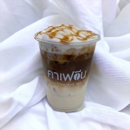 คาราเมลมัคคิอาโต้ (Iced Caramel Macchiato)