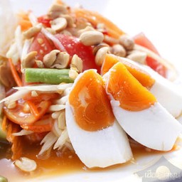 ตำไทยไข่เค็ม