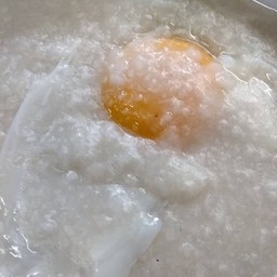 โจ๊กเปล่าใส่ใข่ไก่