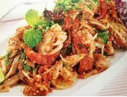 ลาบไก่ย่าง