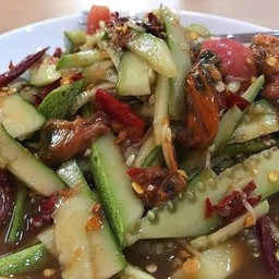 ตำแตงหอยดอง