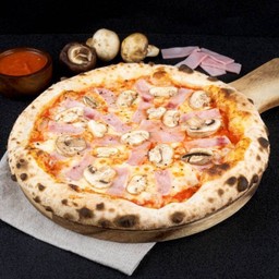 พิซซ่าแฮมและเห็ด