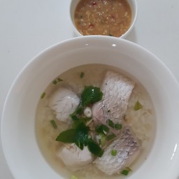 ข้าวต้มปลากระพง