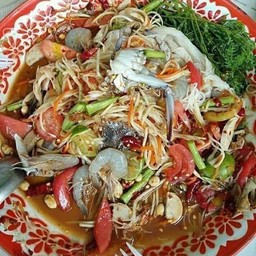 ตำป่ากุ้งสด