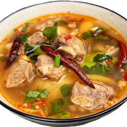 ต้มแซ่บซี่โครงหมู