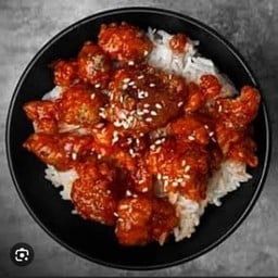 ข้าวไก่ทอดเกาหลี