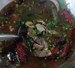ต้มแซ่บรวมเครื่องในหมู