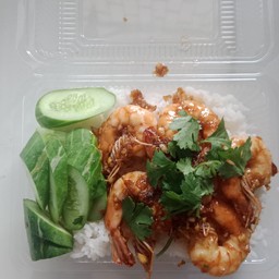 กุ้งทอดกระเทียม