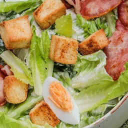 ซีซาร์สลัด+น้ำสลัดซีซาร์สูตรเข้มข้น