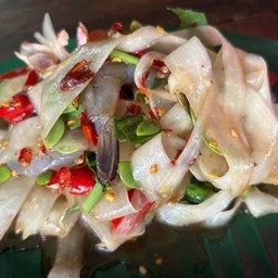 ตำหลวงพระบางกุ้งสด