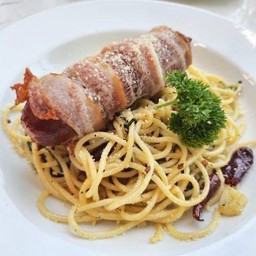 สปาเกตตี้ พริกแห้ง