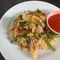 สุกี้หมูแห้ง