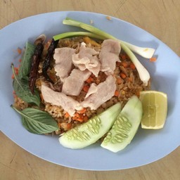 ข้าวผัดหมูพริกเผา