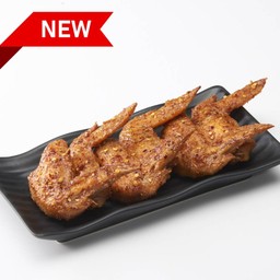 ปีกไก่ทอดหมาล่า 6 ชิ้น