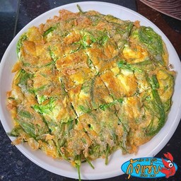 ไข่เจียวชะอม เป็นกับ