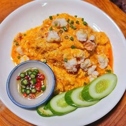 ข้าวไข่ข้นกุ้ง