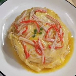 ข้าวไข่ข้น+ปูอัด(ไข่ไก่ 1 ฟอง)