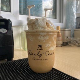 กาแฟมะพร้าวปั่น