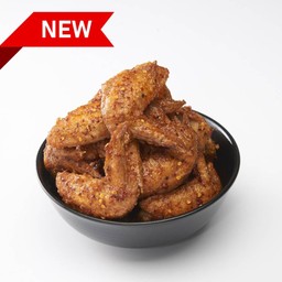ปีกไก่ทอดหมาล่า 12 ชิ้น