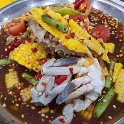 ตำข้าวโพดปูม้า