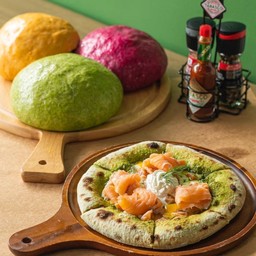 เพสโต้แซลม่อน Pesto Salmone