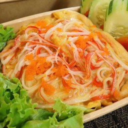 ข้าวไข่ข้นนมสด ปูอัด